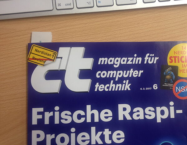 Die Fachzeitschrift c't berichtet über die neue Produkterweiterung