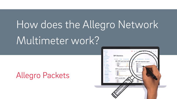 Allegro Packets has released a video explaining how the Allegro Network Multimeter works