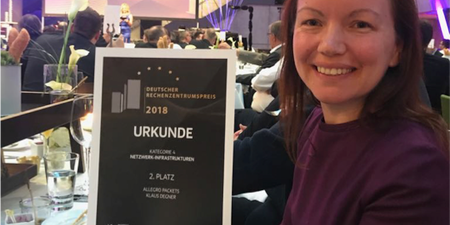 Tech-Startup Allegro Packets wins German Data Center Award!