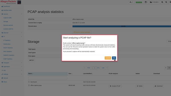 Capture Pcap