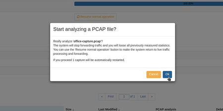 Analyzing a pcap