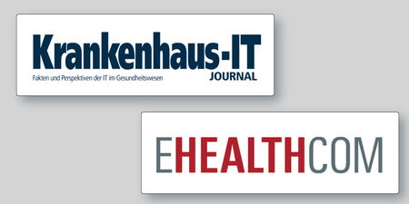Press reports from E-HEALTH-COM-Magazin and Krankenhaus-IT Journal about the use of two Allegro Network Multimeters at the Josefs-Gesellschaft.