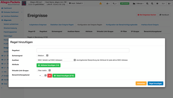 Allegro Packets veröffentlicht Release 3.2 mit ausgebautem individuellen Dashboard