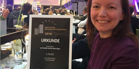 Tech-Startup Allegro Packets wins German Data Center Award!